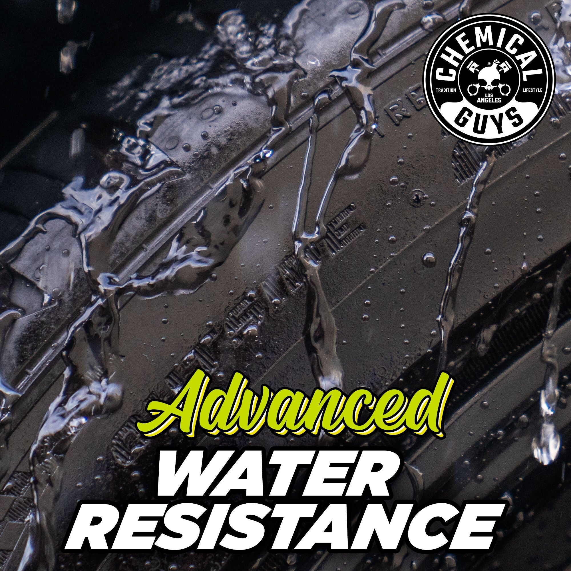 Galactic Black Wet Look Tire Shine Dressing
