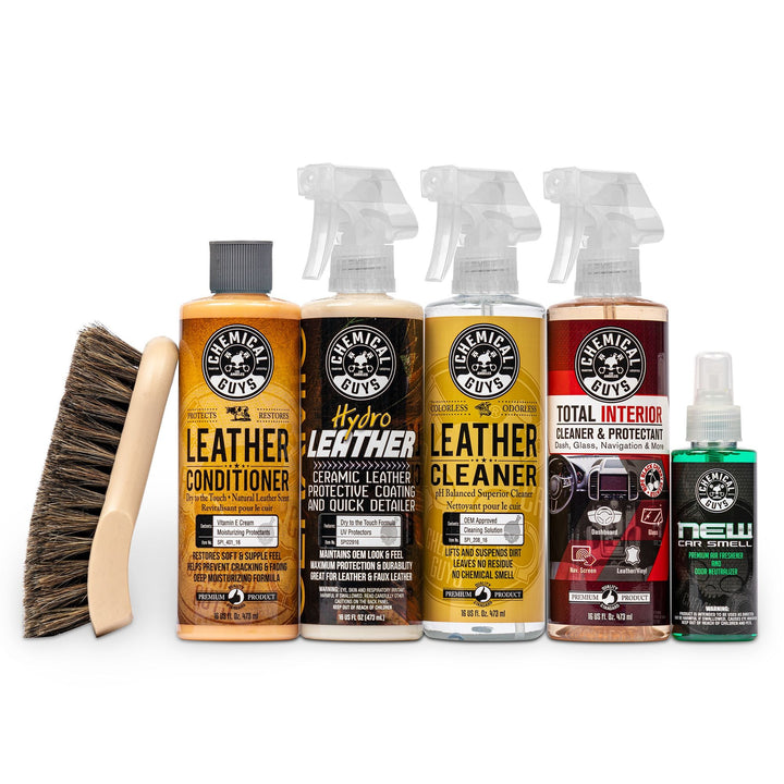 All In One Leather Cleaner Conditioner & Protector W6