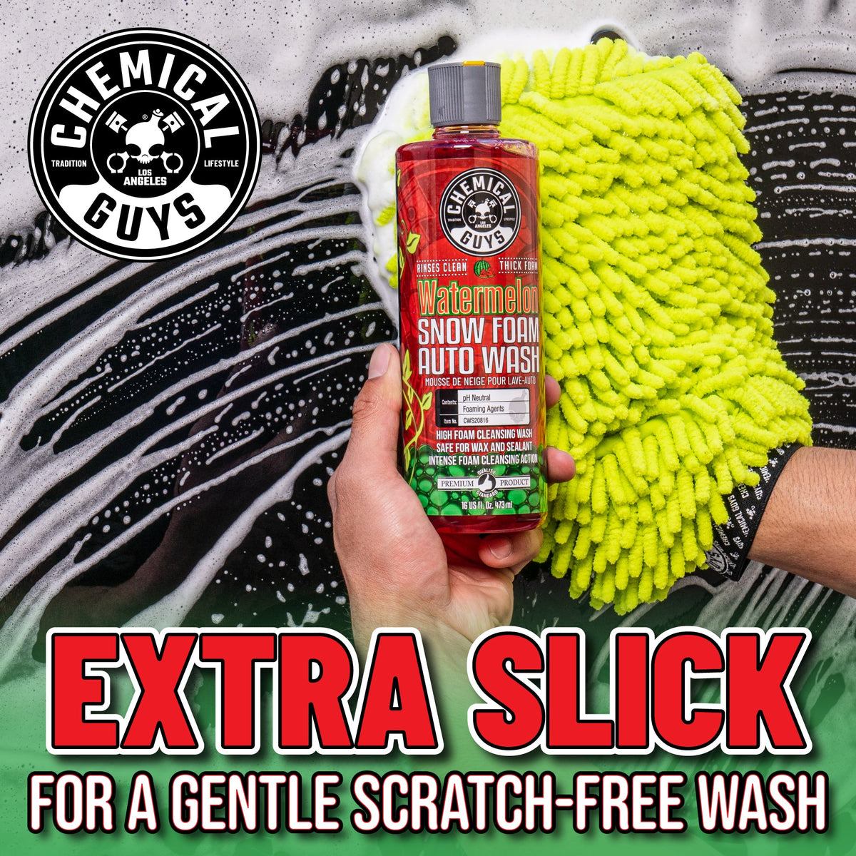 Watermelon Snow Foam Car Wash Shampoo