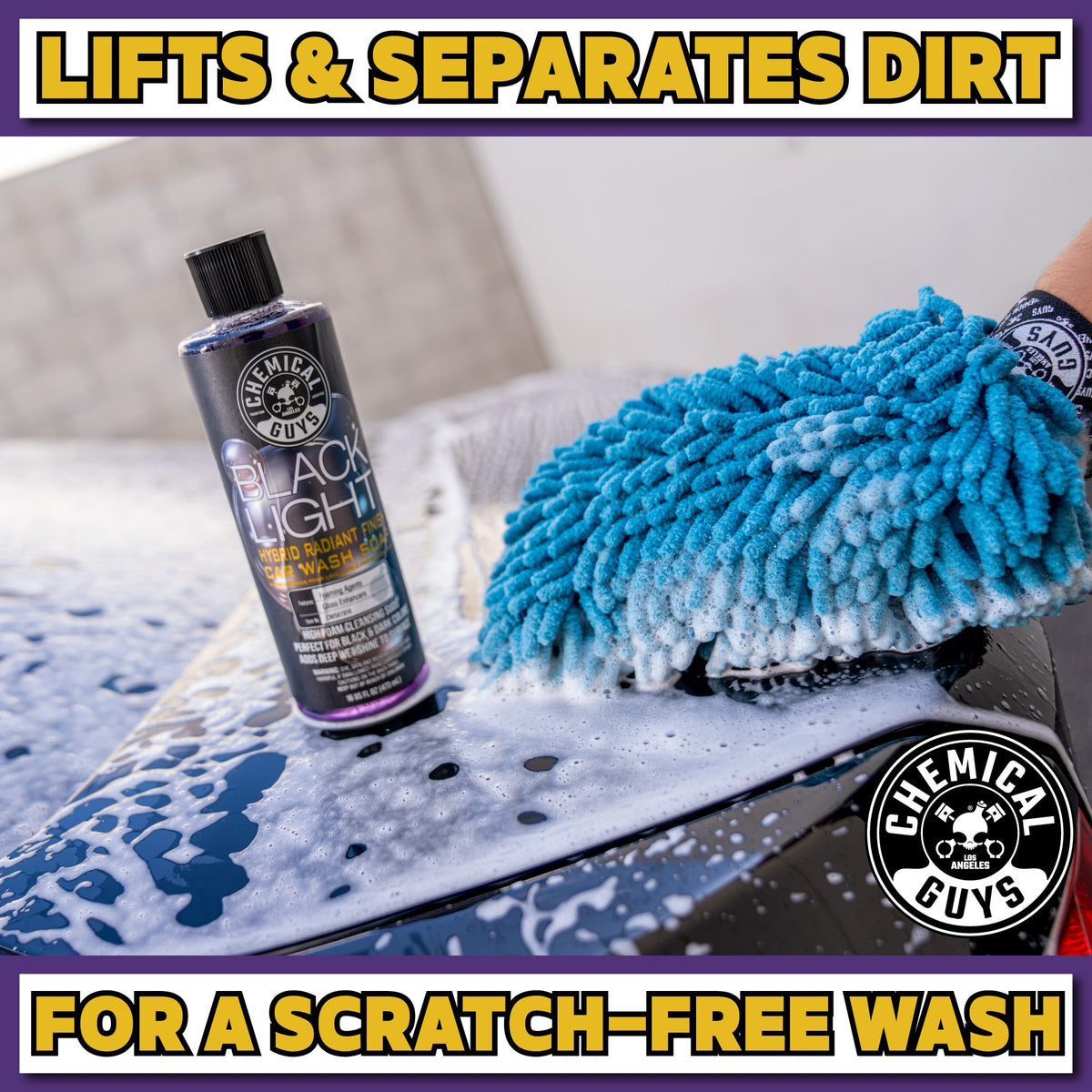 Black Light Car Wash Soap