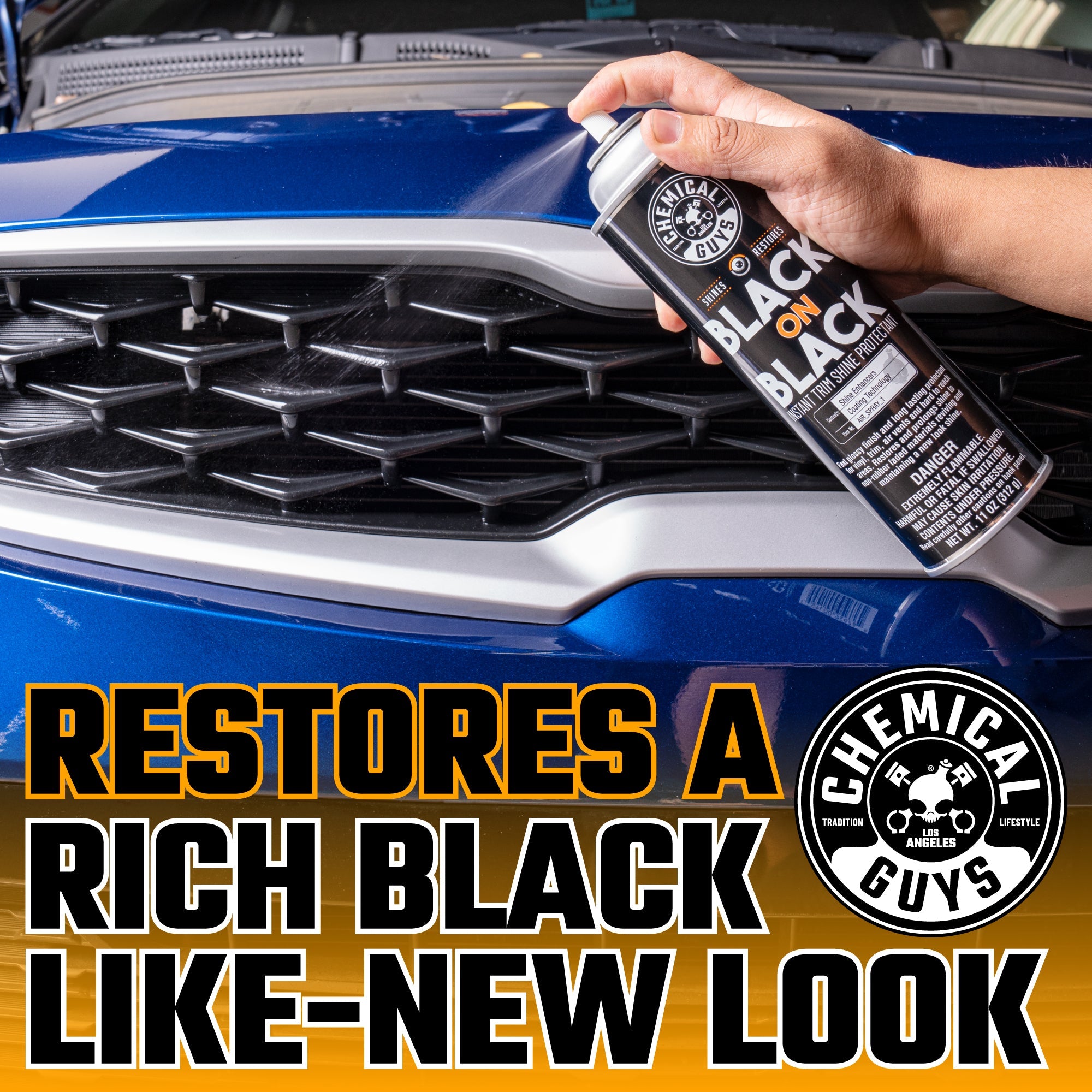 Black On Black Instant Shine
