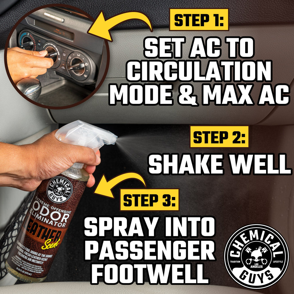 Extreme Offensive Odor Eliminator Leather Scent