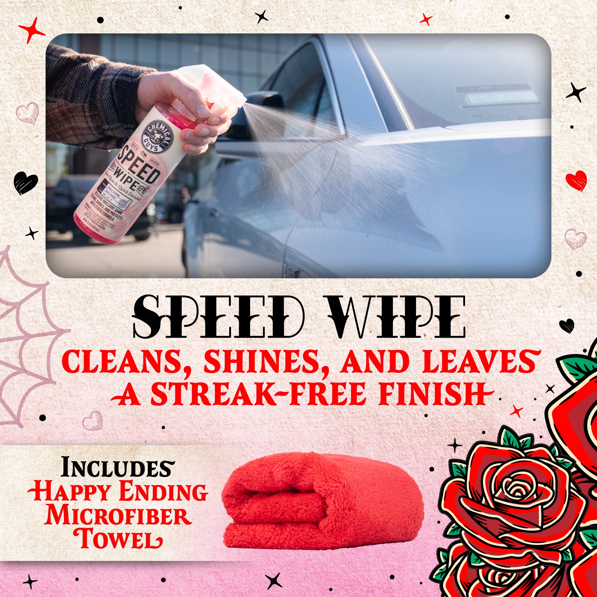 Dozen Roses Clean & Maintain Gift Kit
