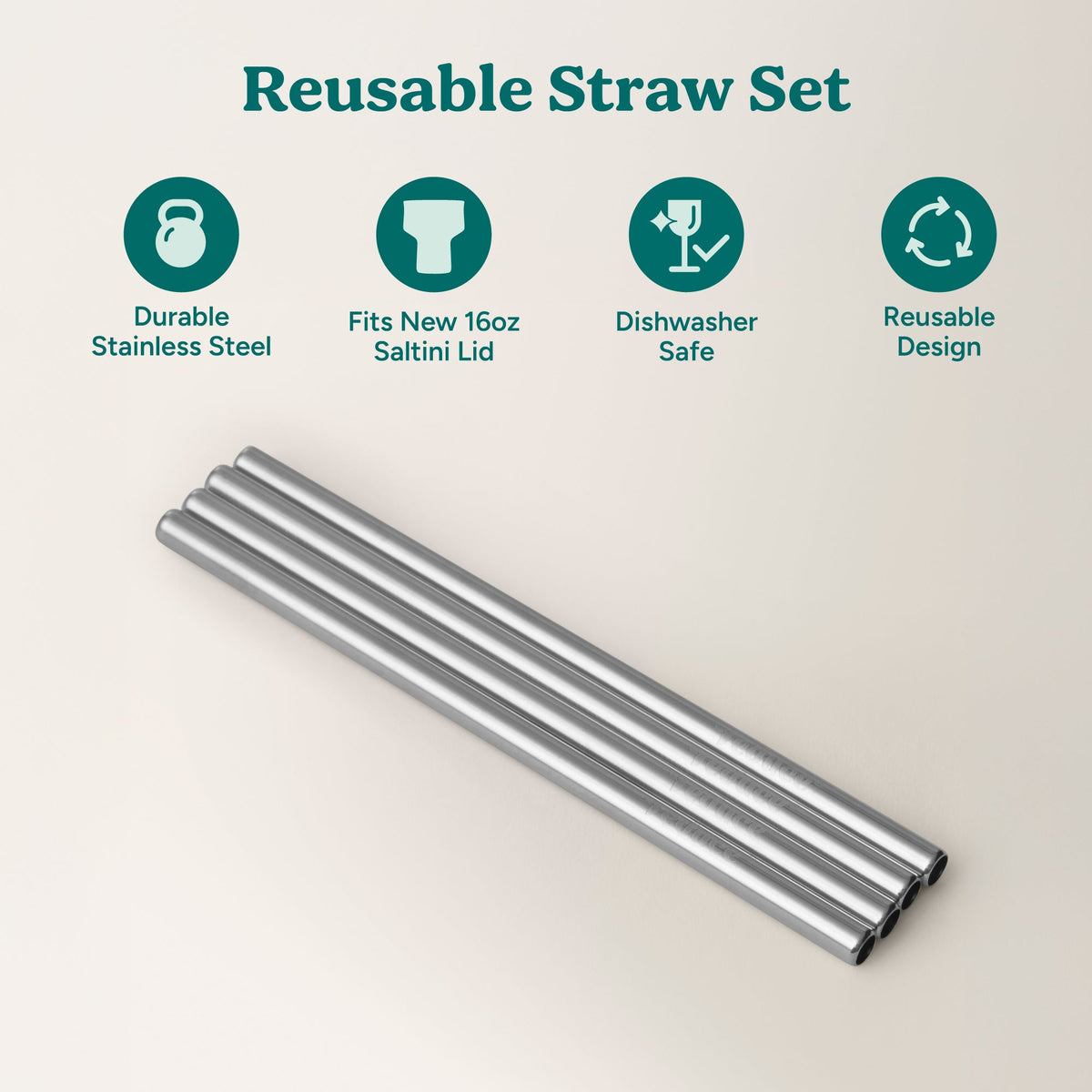 Saltini Straw Set
