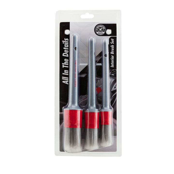 All In The Details Interior Detailing Brushes (3 Pack) S8