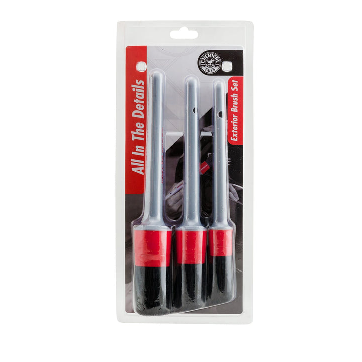 All In The Details Exterior Detailing Brushes (3Pack) B4