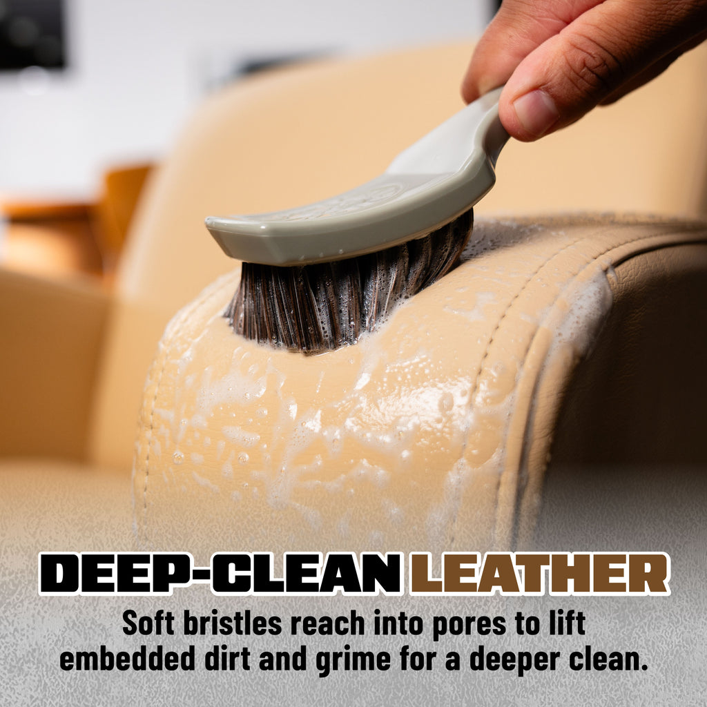 Nifty Leather Cleaning Brush