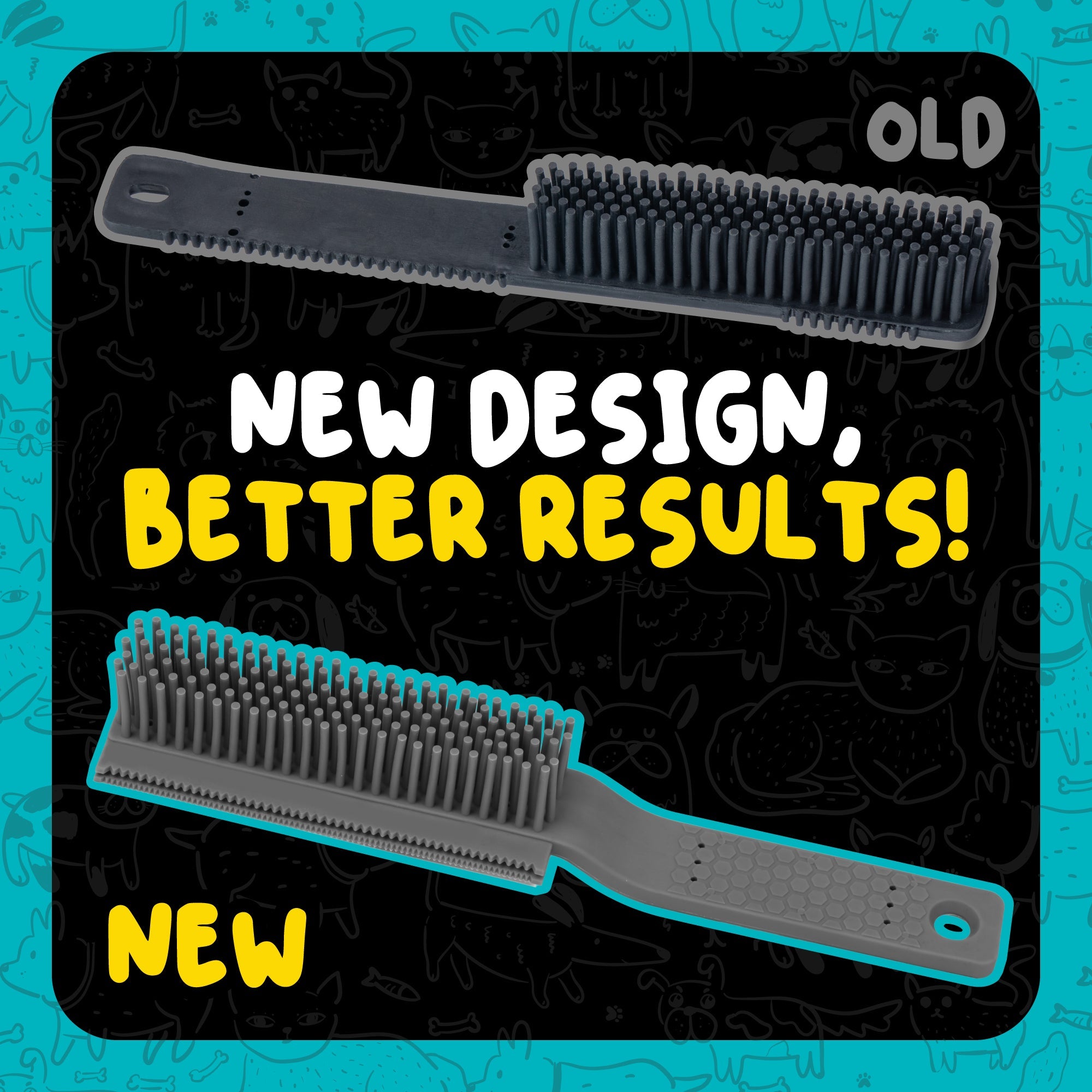 Grubbie Professional Grade Pet Hair Removal Brush