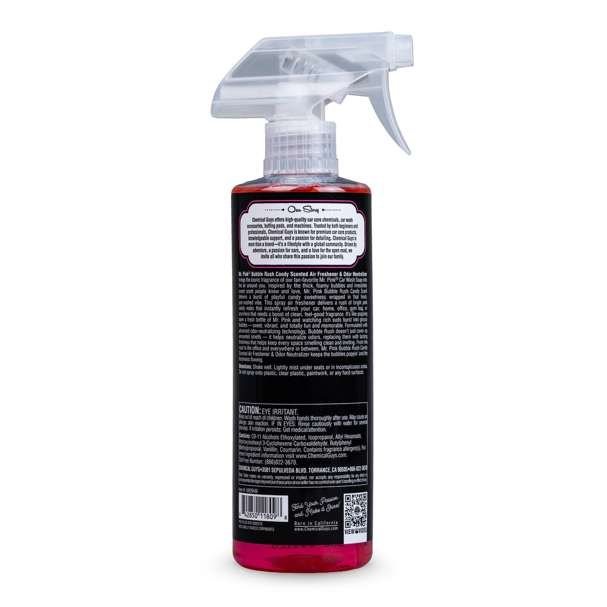 Mr. Pink Bubble Rush Candy Air Freshener & Odor Neutralizer