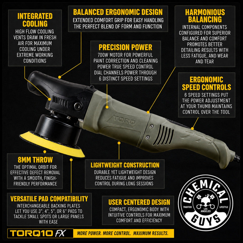 4 Step TORQ 10FX Dual Action Polisher Ultimate Kit