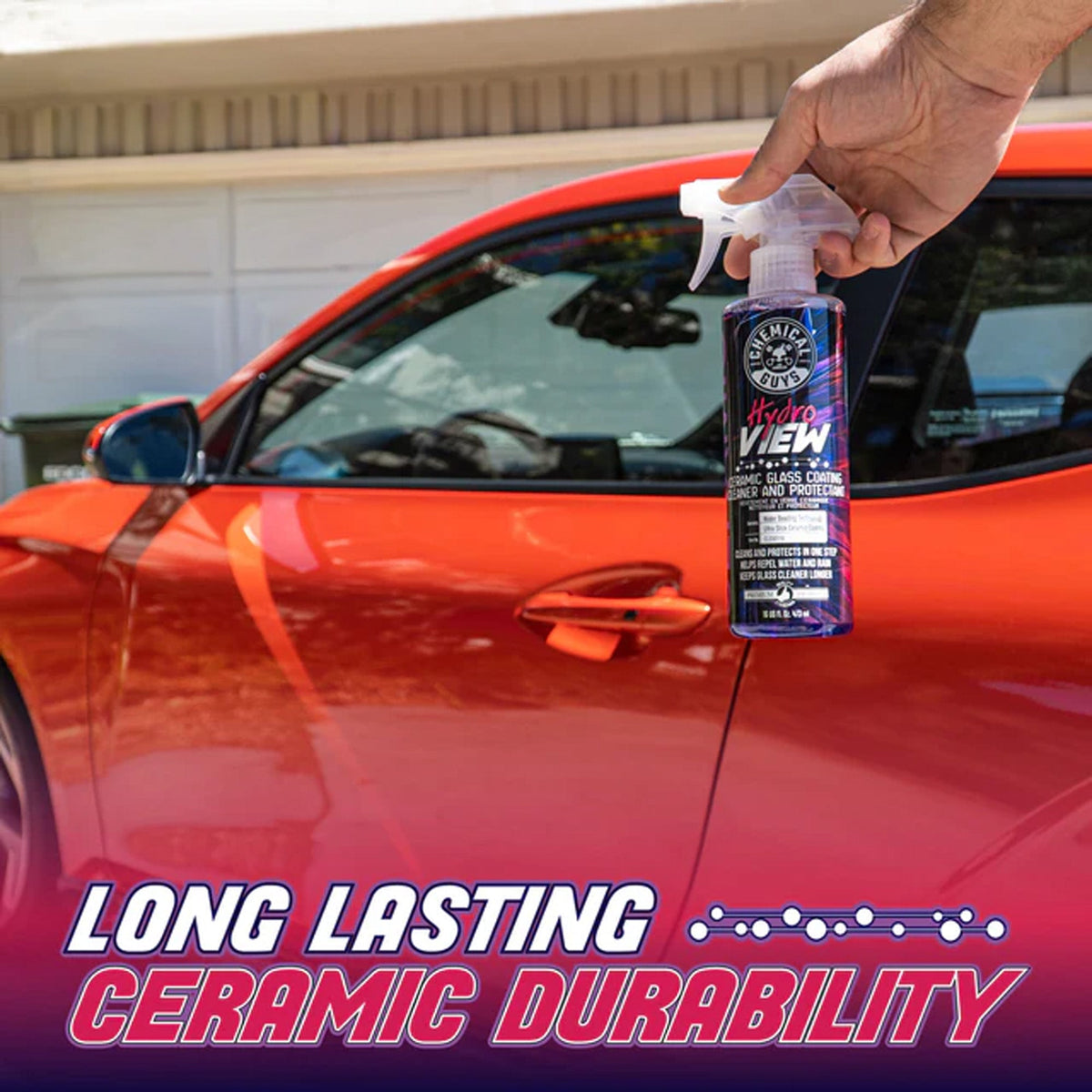 HydroView Ceramic Glass Cleaner & Coating