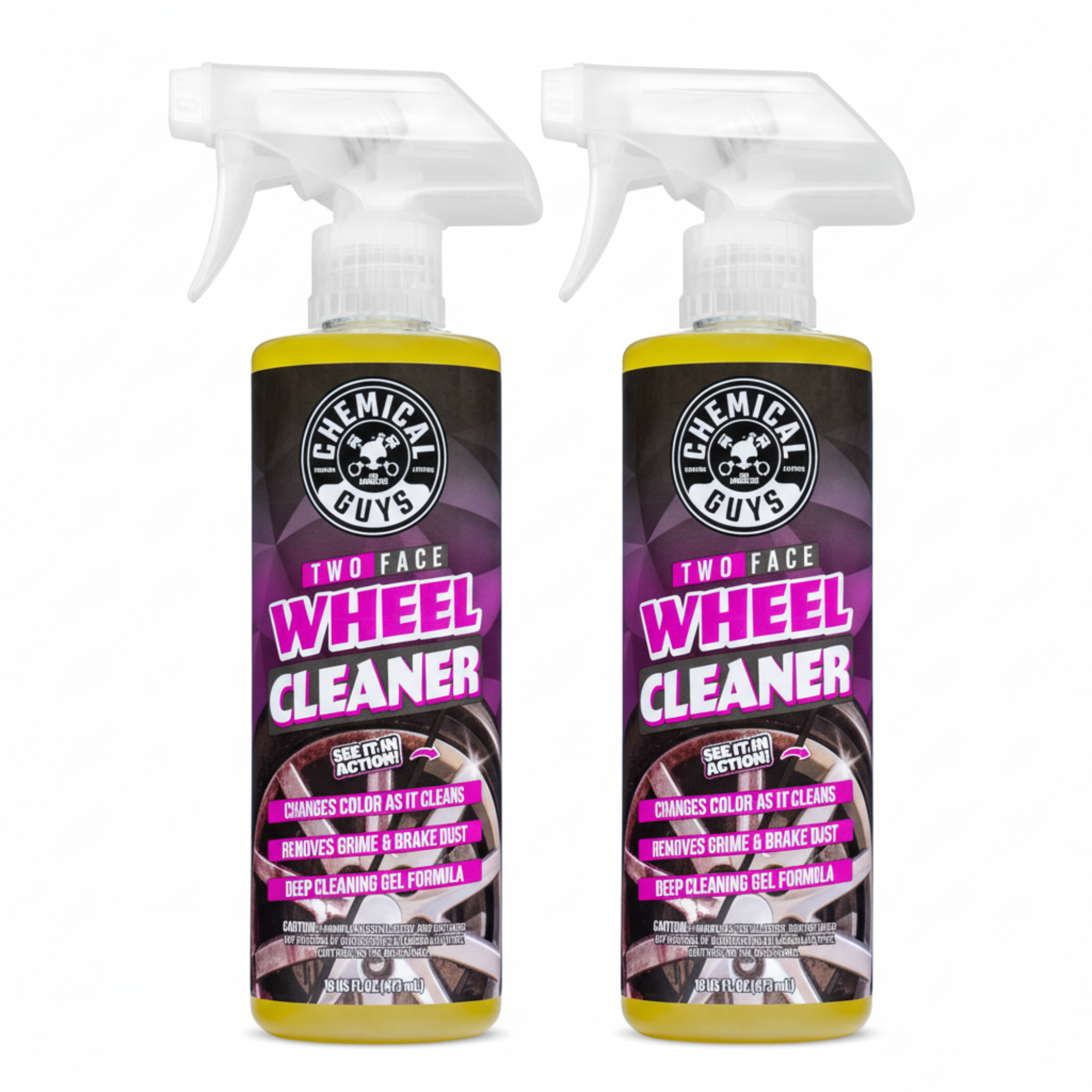 Two Face Color Changing Wheel Cleaner