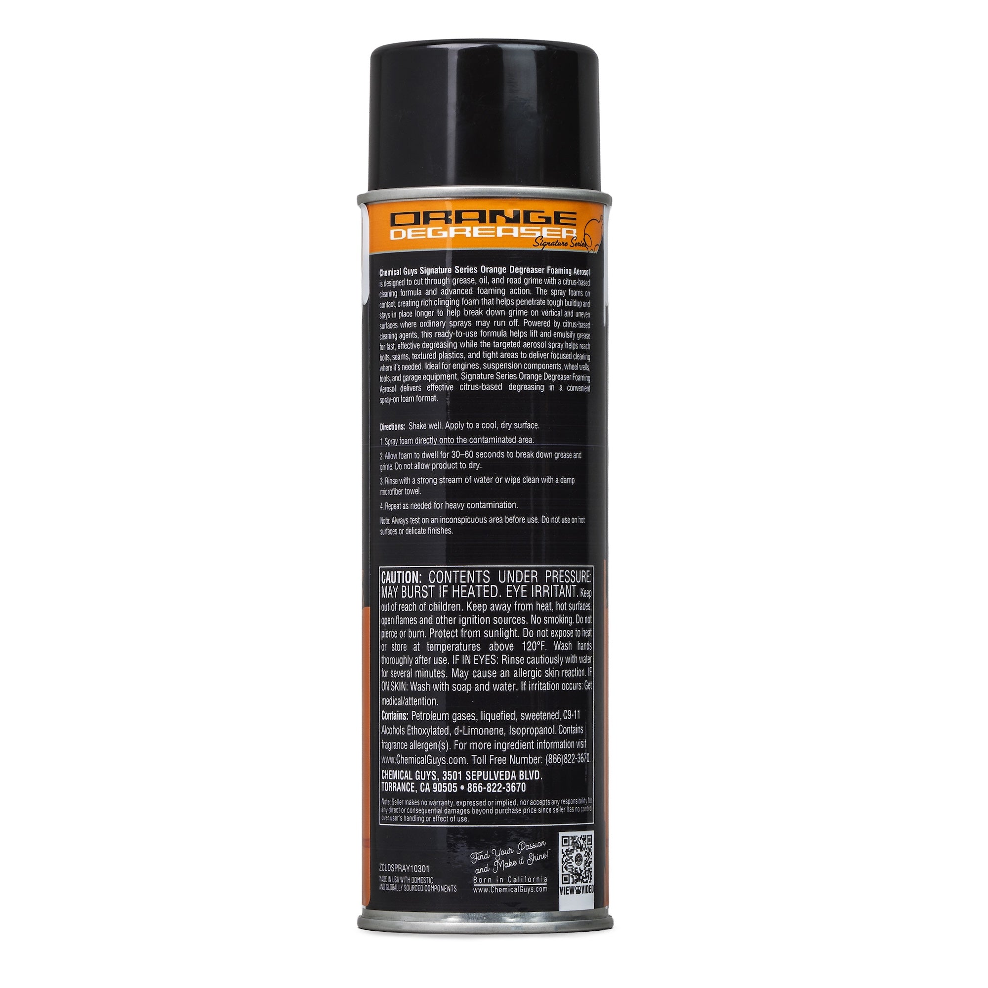 Signature Series Orange Degreaser Foaming Aerosol