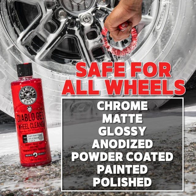 The Diablo Wheel Cleaning & Tire Foaming Shine Kit