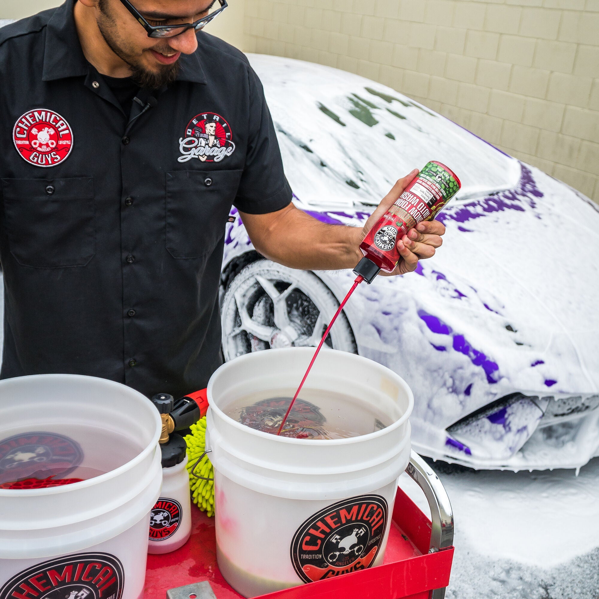 Watermelon Snow Foam Car Wash Shampoo