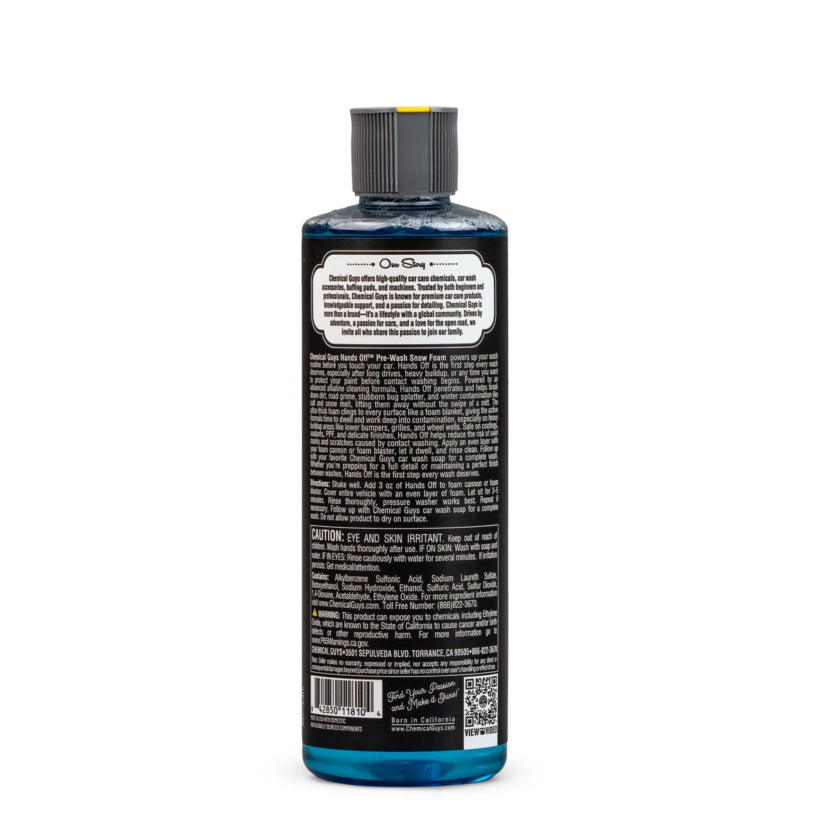Hands Off Touchless Pre-Wash Snow Foam