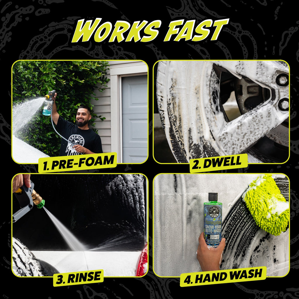 Hands Off Touchless Pre-Wash Snow Foam