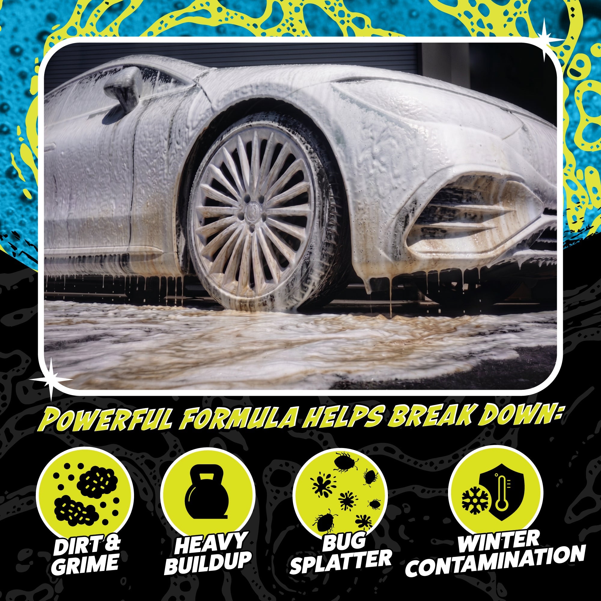 Hands Off Touchless Pre-Wash Snow Foam