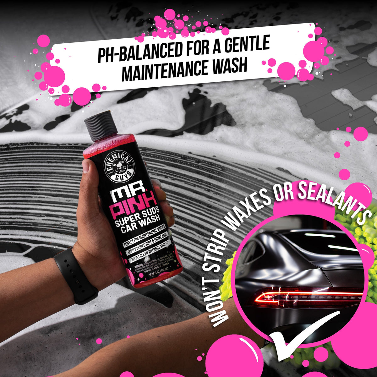 Mr. Pink Car Wash Shampoo