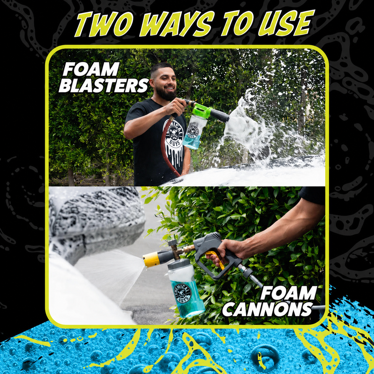 Hands Off Touchless Pre-Wash Snow Foam