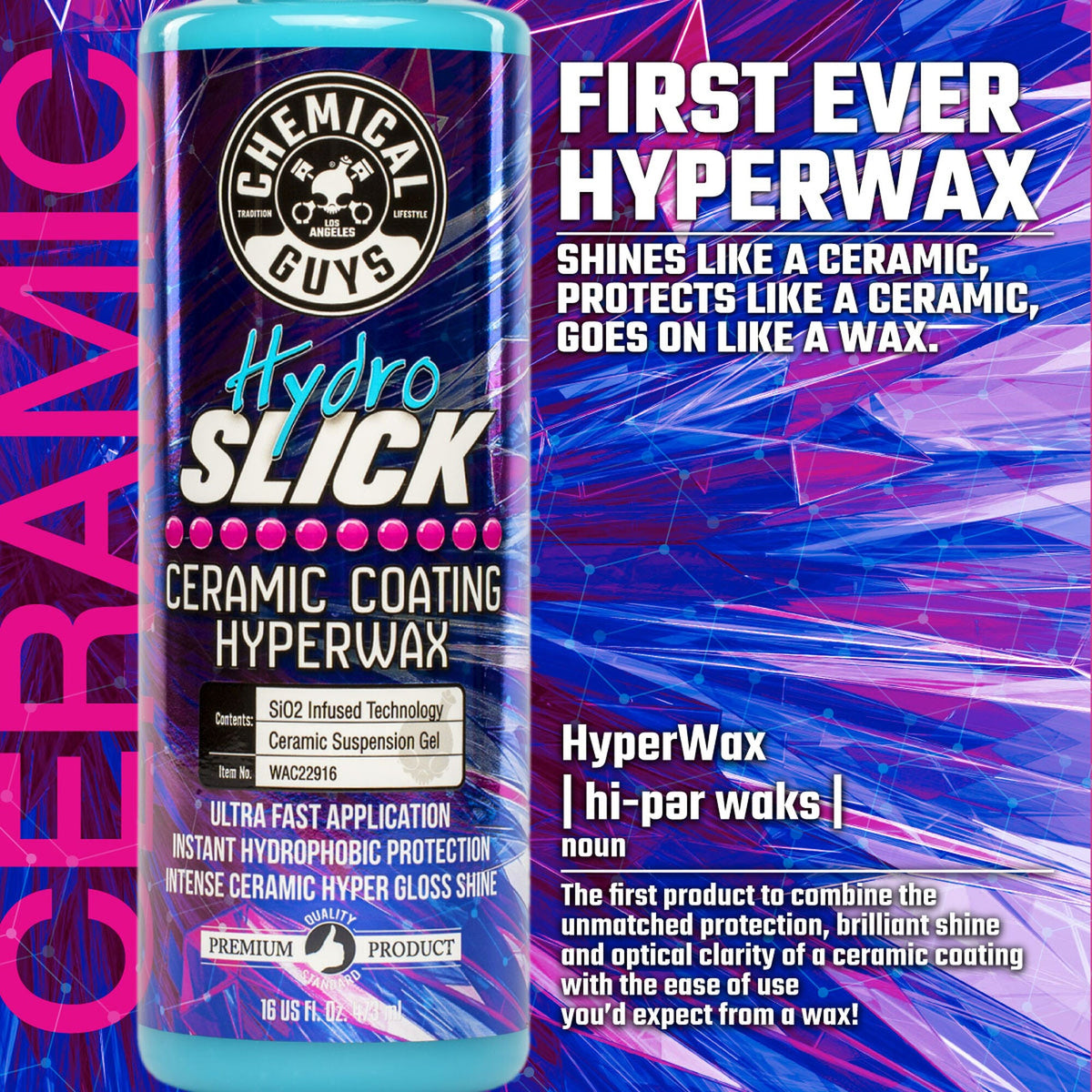 HydroSlick Ceramic Coating HyperWax