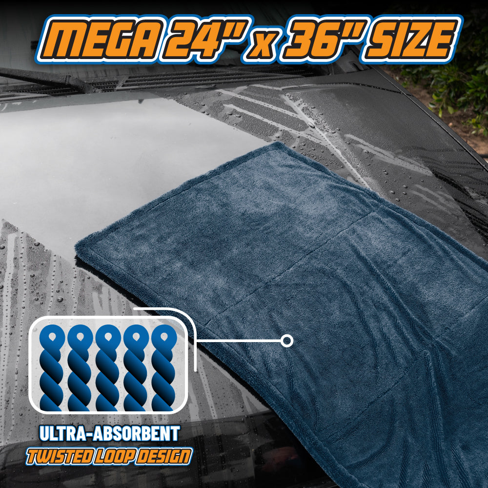 Megalodon Twisted Loop Towel