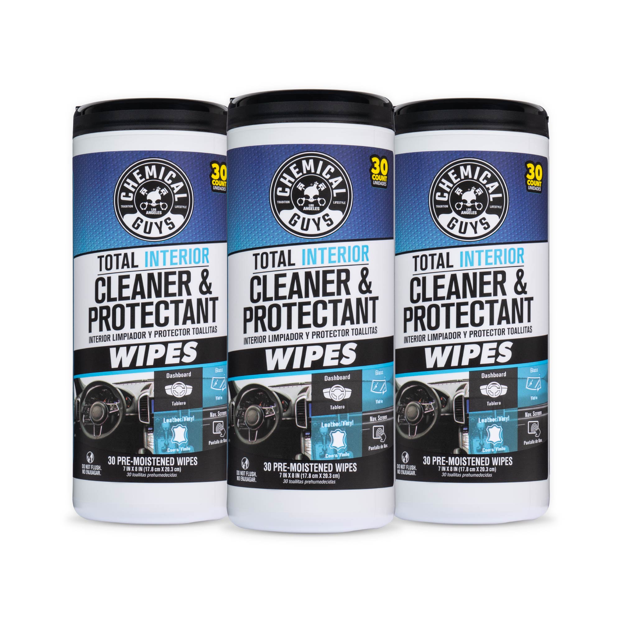 Total Interior Wipes 3-Pack Kit