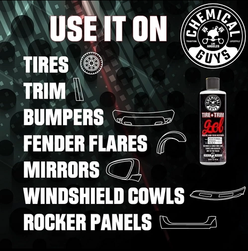 Tire+Trim Gel Plastic and Rubber High-Gloss Restorer and Protectant