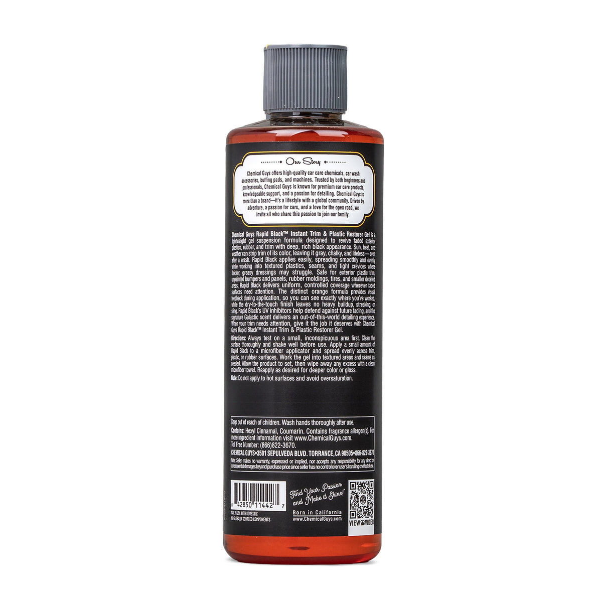 Rapid Black Trim & Plastic Restorer