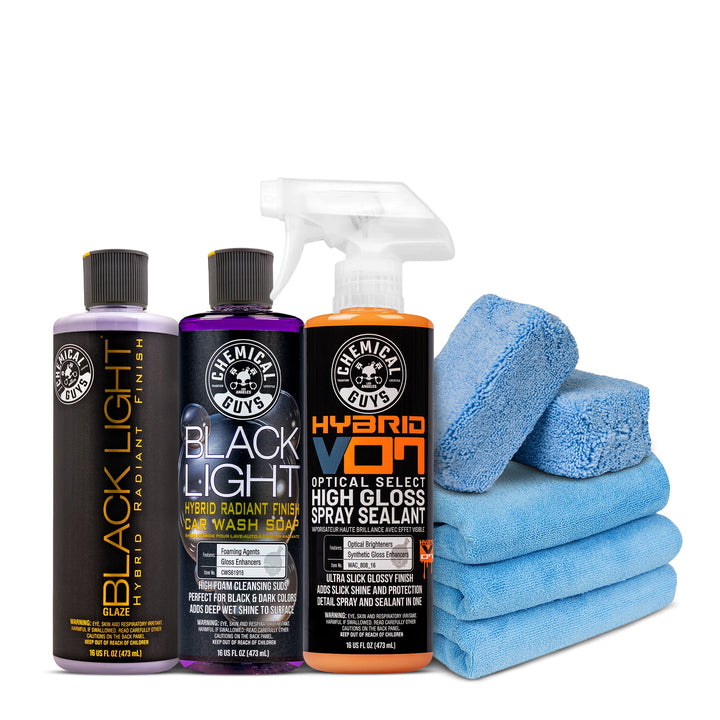 Black Car Care Starter Kit A8