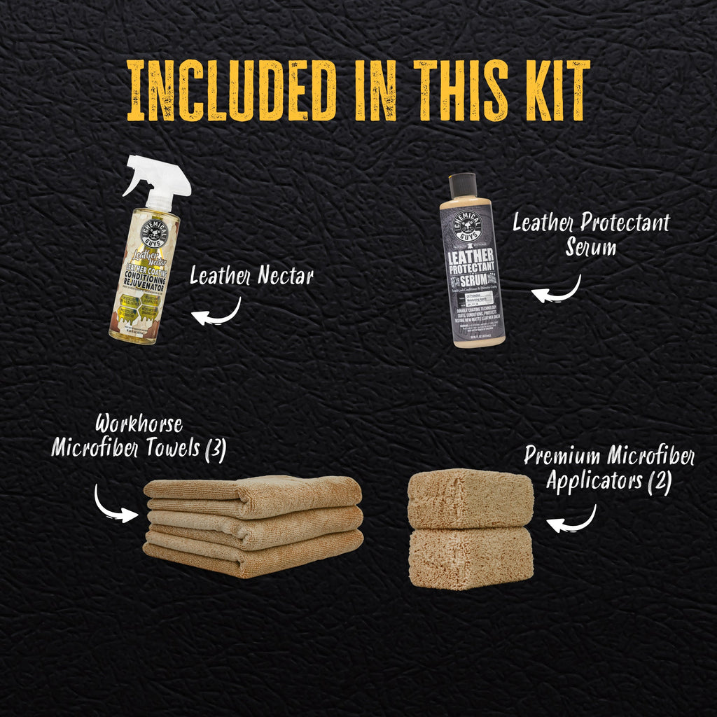 Leather Rejuvenate & Protect Kit