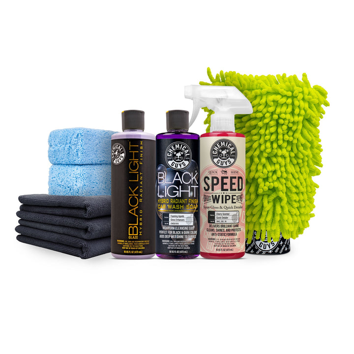 Black Car Wash Glaze & Detail Deluxe Kit V0