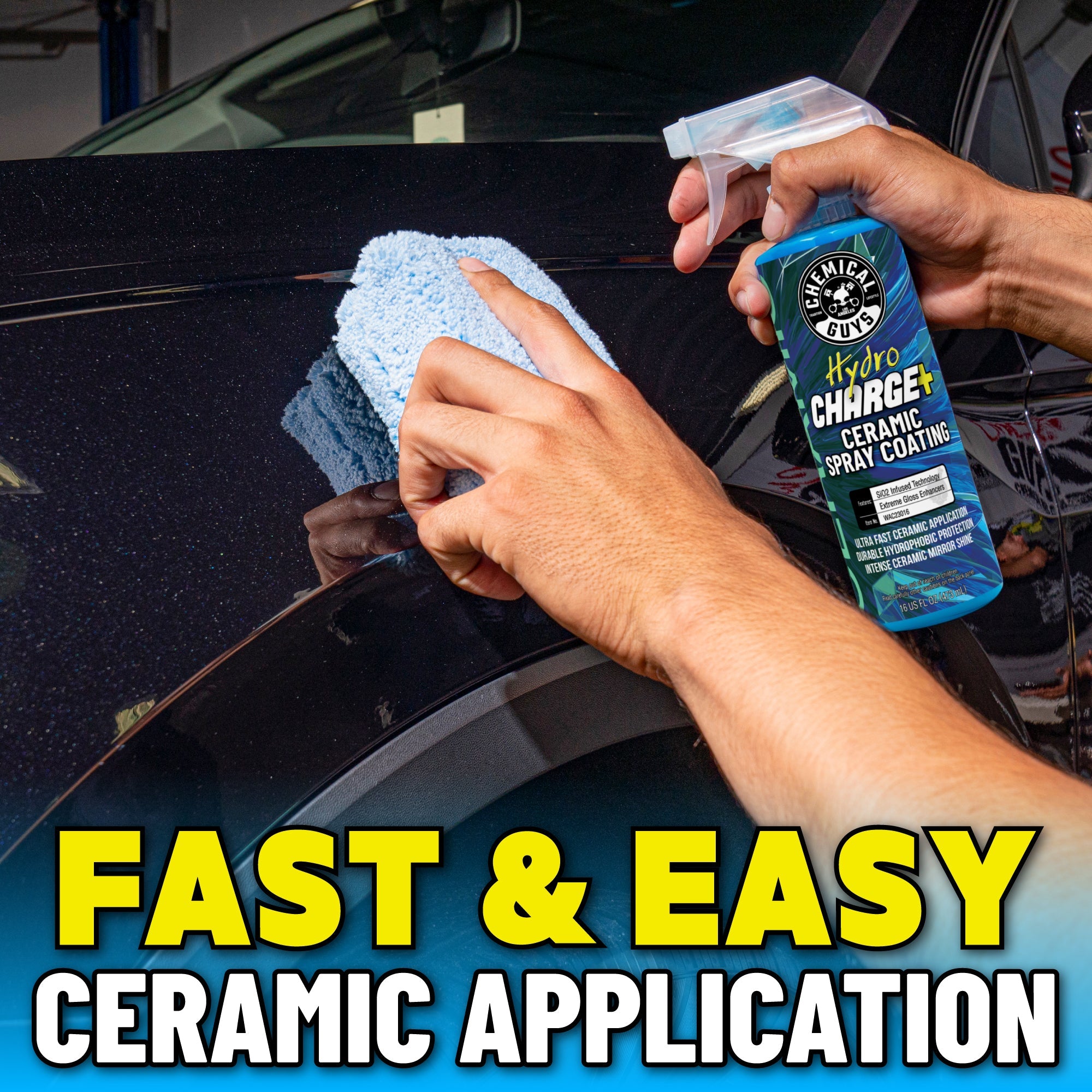 HydroCharge+ Ceramic Spray Coating