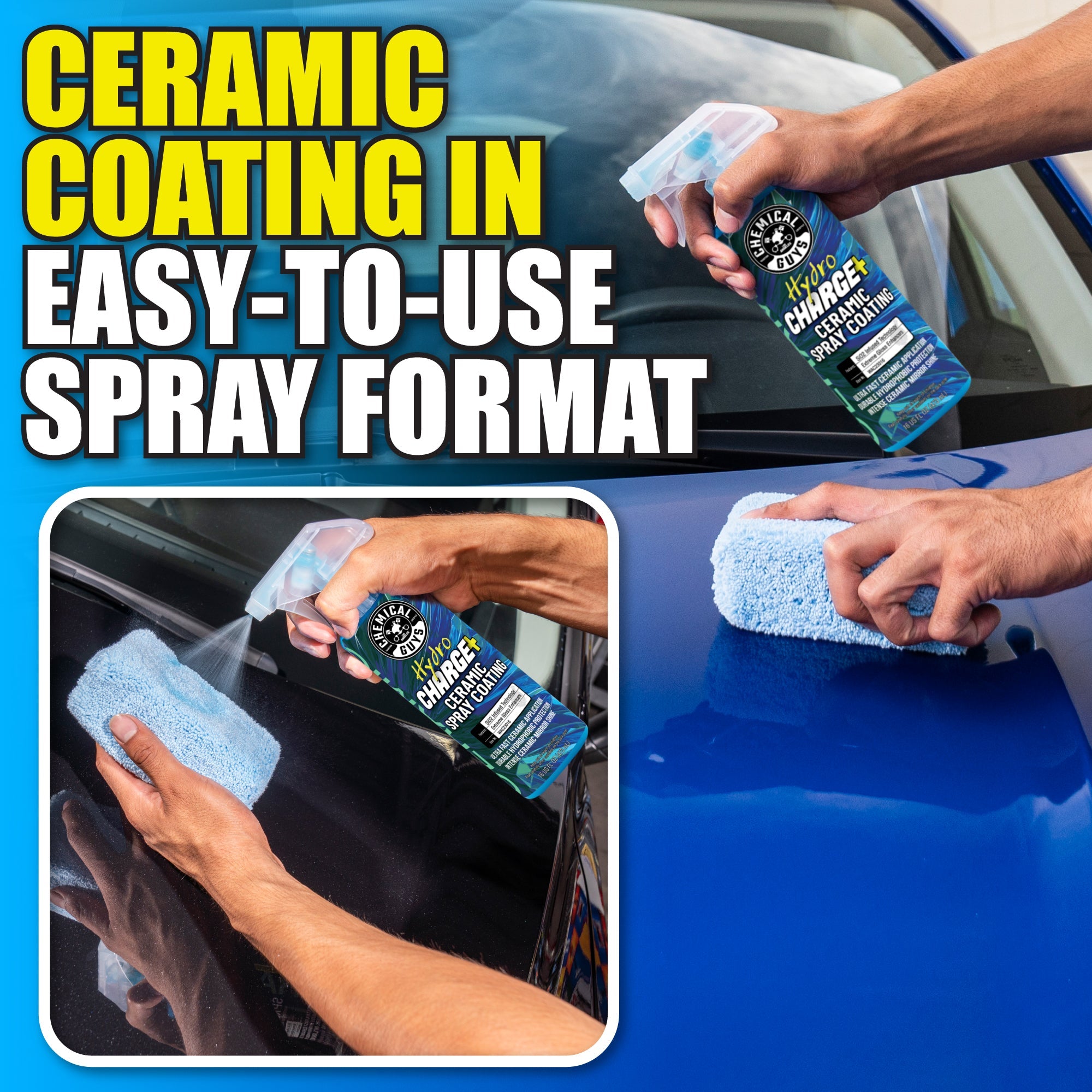 HydroCharge+ Ceramic Spray Coating
