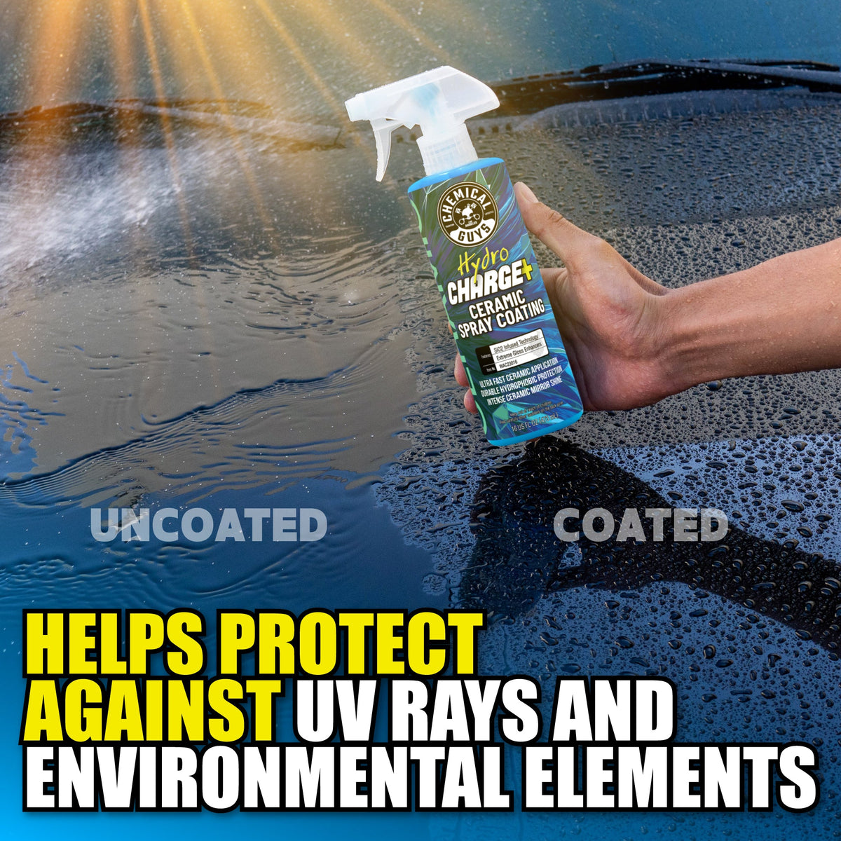HydroCharge+ Ceramic Spray Coating Bundle